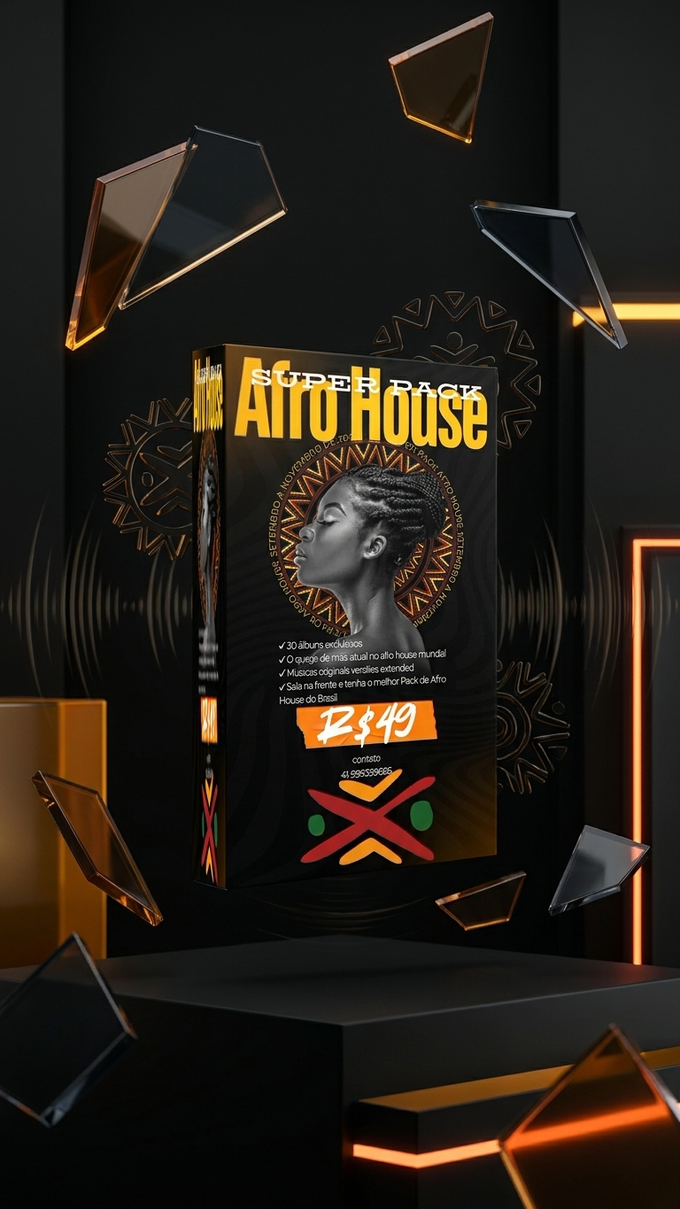 Super Pack Afro House - Edicao Premium